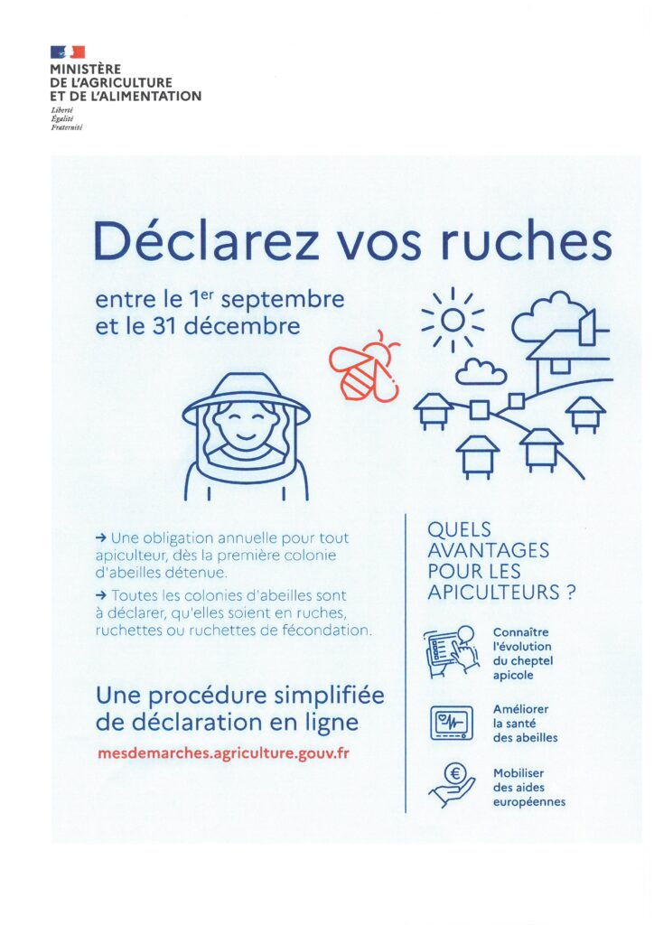 Déclaration ruches
